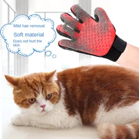 pet hair removal gloves silicone portable pet safe dematting comb dog hair removal pet grooming tool dog supplies peine grooming