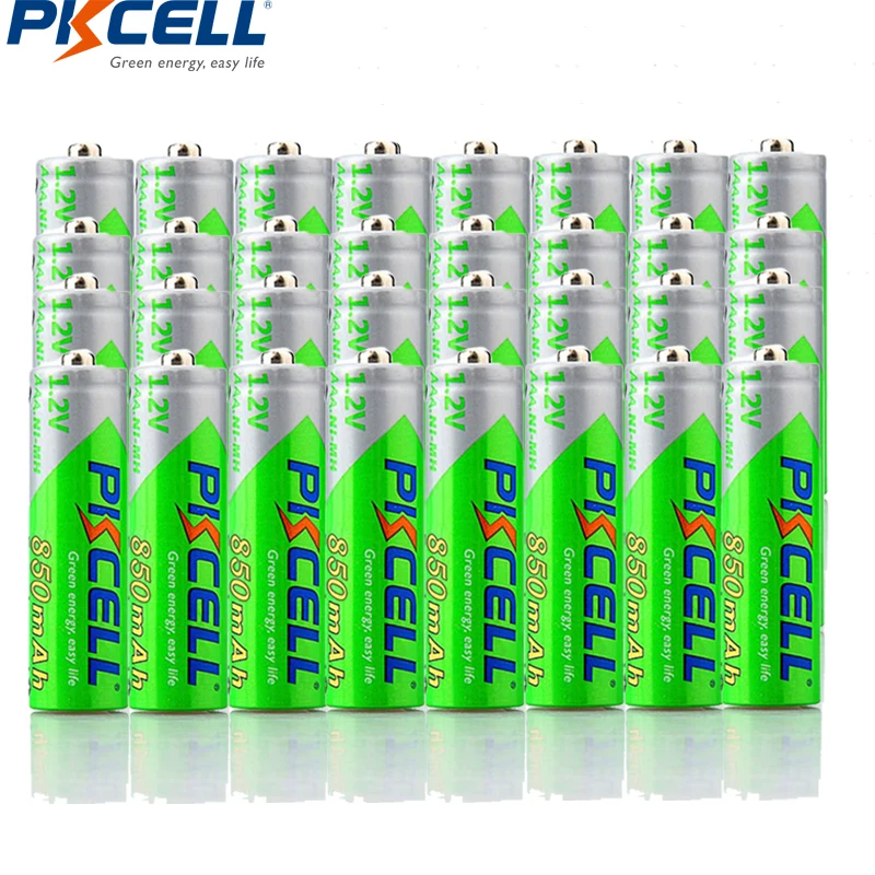 

Аккумуляторная батарея PKCELL, 850 мАч, 1,2 В, 50 шт.