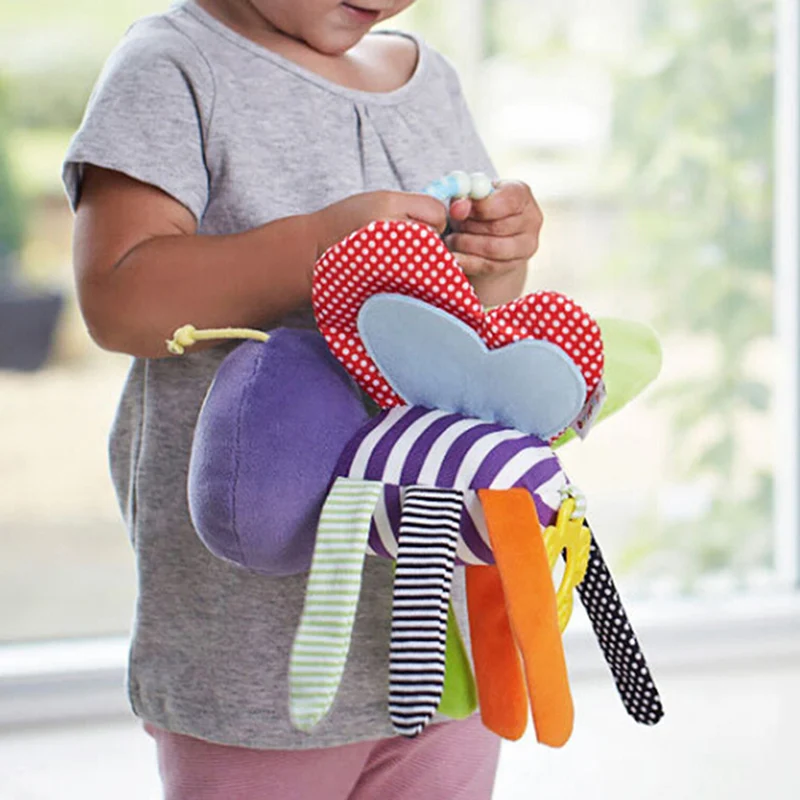 

Educational Toys For Baby 0-12 Month Cartoon Plush Elephant Baby Rattles Brinquedos Para Bebe Oyuncak Baby Toys