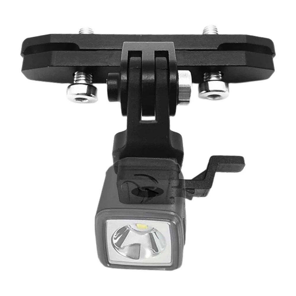 

Durable Saddle Light Mount MTB Bike Bicycle Portable Practical Tail Light Universal 35g Aluminum Alloy+ABS Black