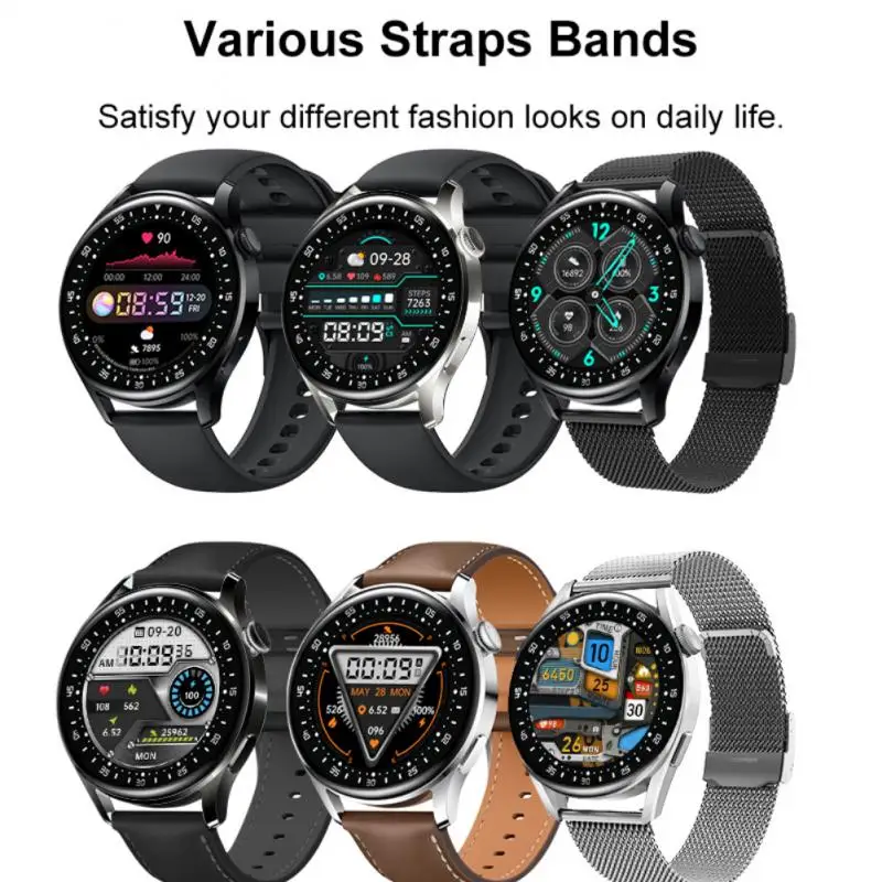 

Time Display Smart Watch Sleep Monitoring Voice Call Smart Bracelet 1.32 Inch Bluetooth Watch Smartwatch Waterproof