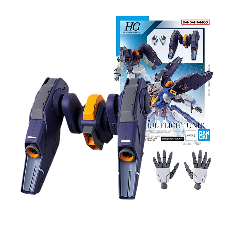 

Набор моделей аниме Bandai Gundam, фигурка HG Witch из Mercury Mirasoul Flight Unit Gunpla, аниме экшн-фигурки, игрушки, бесплатная доставка