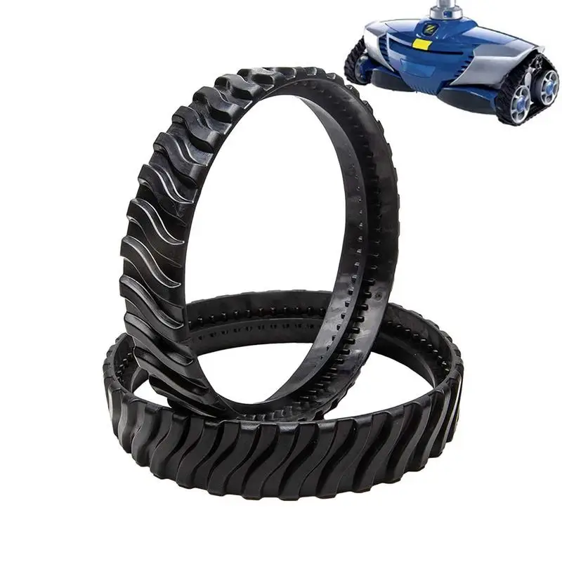 

Zodiac Pool Cleaner Rubber Track Zodiac Mx8 Parts Front Tire Kit Front With Super Hump Exact Fit For Swimming Pool Cleaner