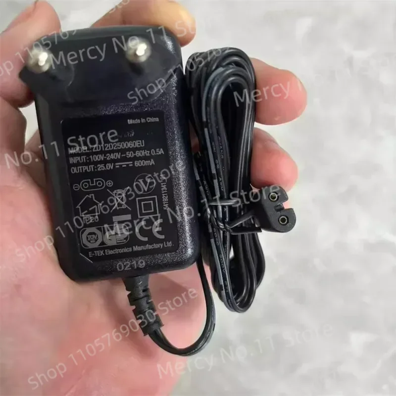 Фото Зарядный кабель для пылесоса JIMMY Lexy, европейский стандарт ZD12D250060EU, 25В 0.6А, шнур для зарядки. №1