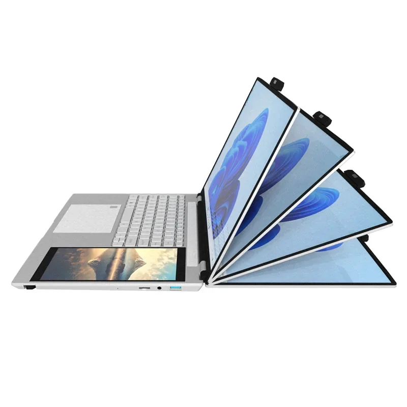 Новый двухэкранный ноутбук N95 с поддержкой I7 четырехъядерный процессор 11-го
