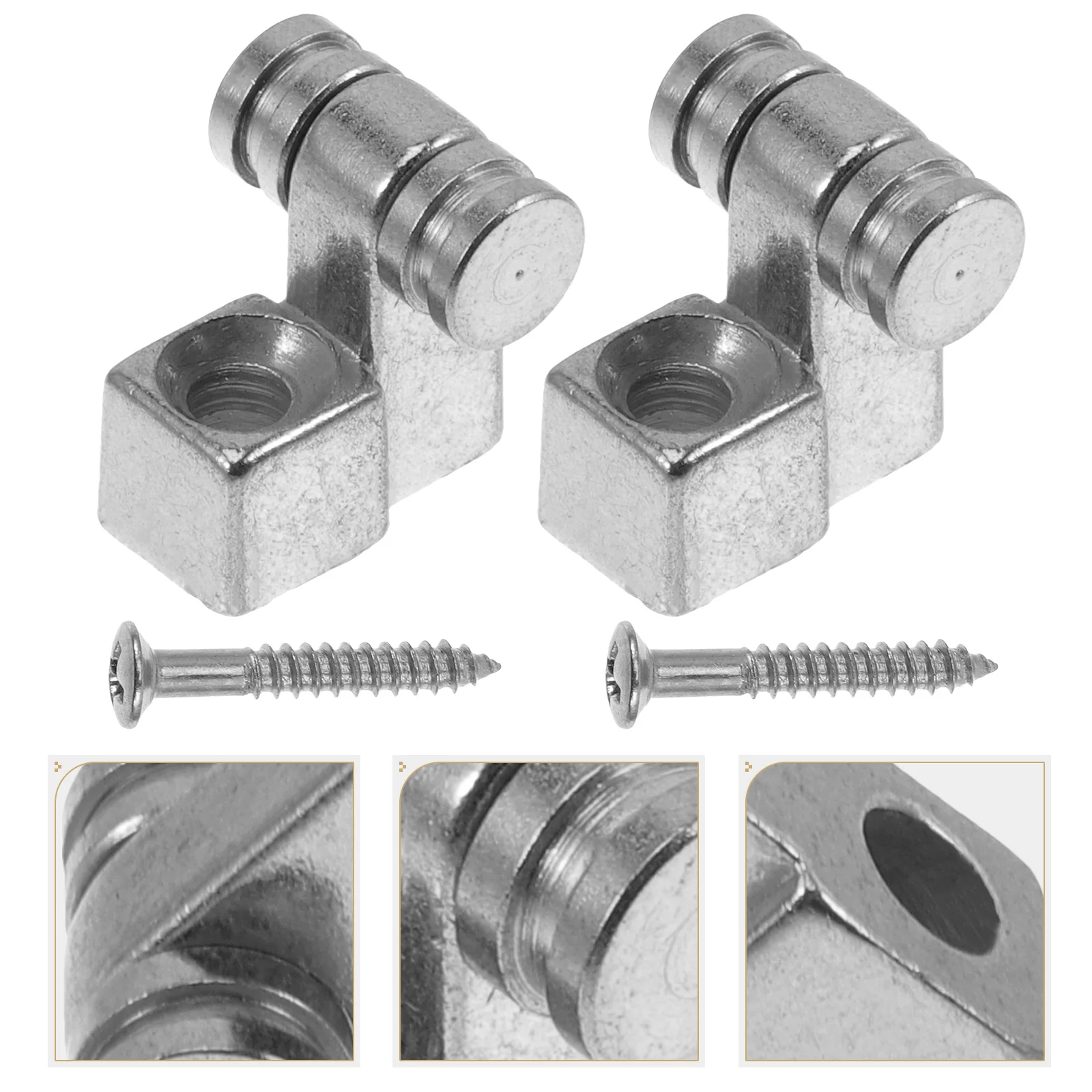 

String Guitar Retainer Metal Bass Roller Tree Guides Headstock Parts Retainers Part Instrument Accessory Electric Trees