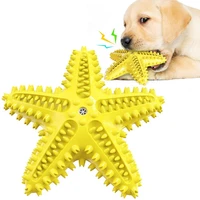 atuban dog chew toys floating on water squeaky puppy toys dog toothbrush for small medium dogs
