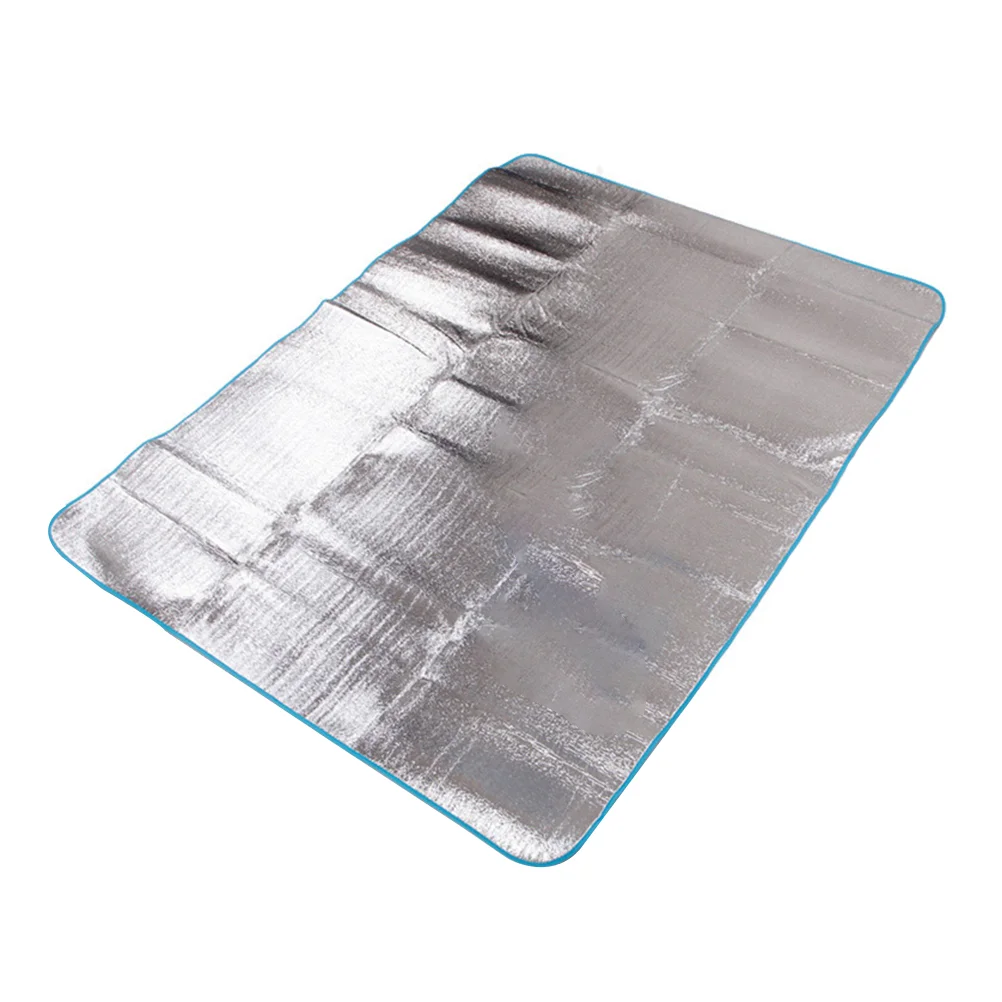 

Moisture-proof Pad Camping Rug Beach Towel Blanket Sand Mat Light Camp Cushion Aluminum Film Sand Proof Camping equipment