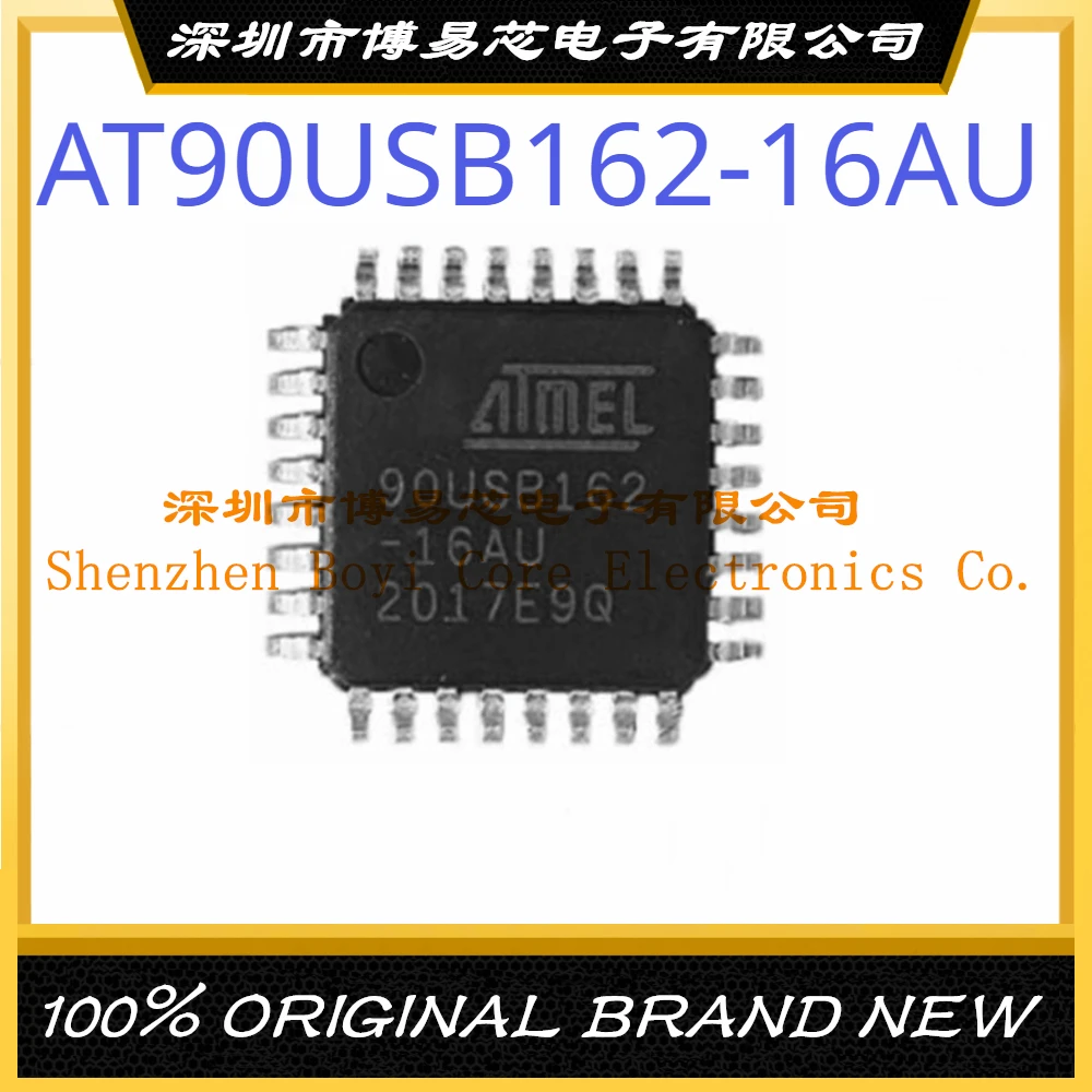 Микроконтроллер AT90USB162-16AU посылка п микроконтроллера QFP32 MCU, новый оригинальный, подлинный, в наличии