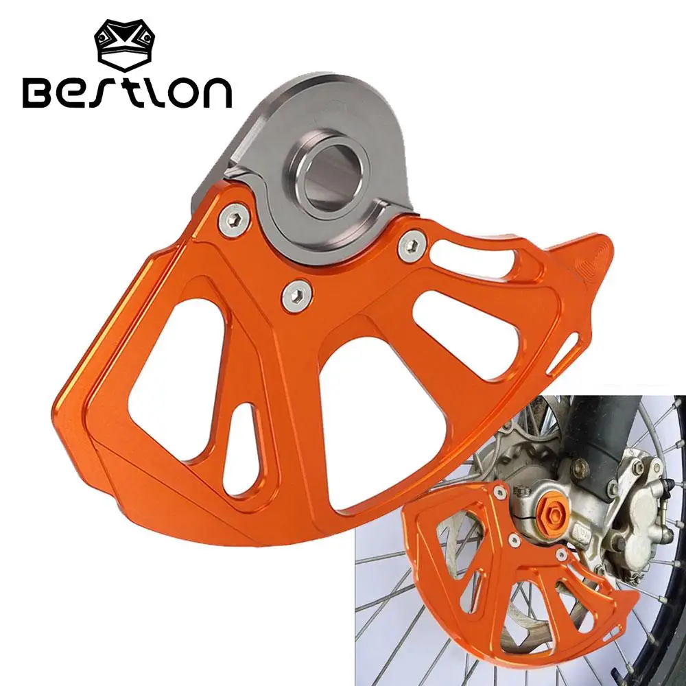 

For 125-500 SX SXF SXR SM SXS SXSF XC XCRW XCW XCF XCFW EXC EXCF EXCR 2016 2017 2018 2019 22mm Front Brake Disc Guard Protector