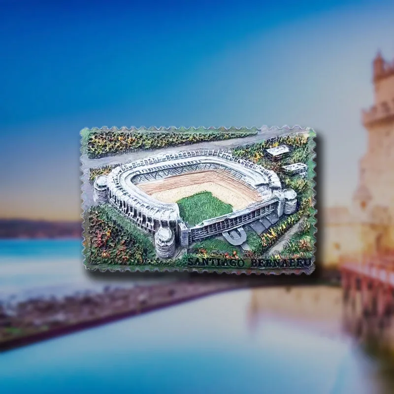 Реал Мадрид home Bernabeu магнит для футбольного стадиона туристическое сувенирное