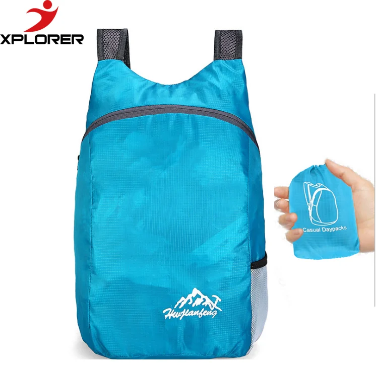 

Рюкзак складной ультралегкий, 20 л, водонепроницаемый, компактный