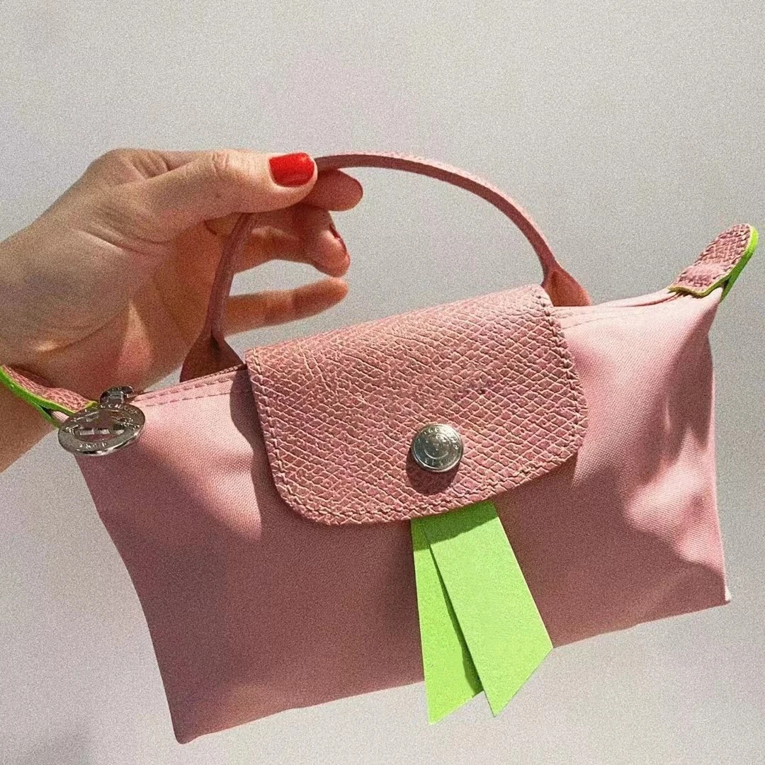 

Mini dumpling handbag with waterproof nylon handbag Designer handbag Feminine shopping handbag for girls gift