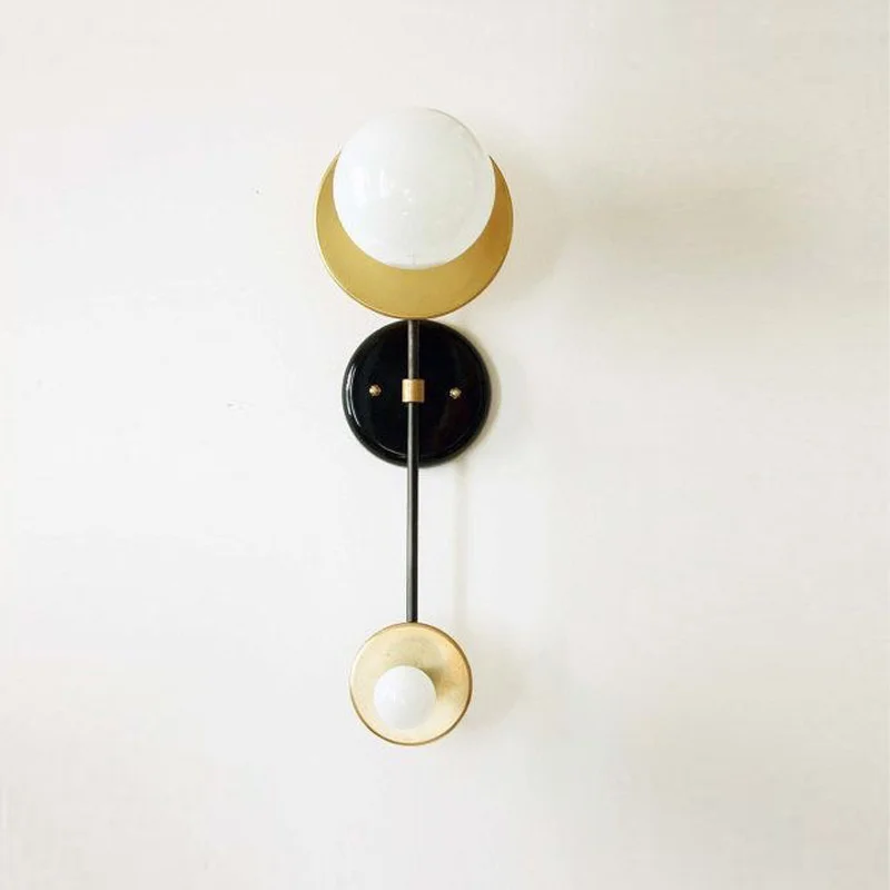 

Скандинавский светодиодный стеклянный шар arandela aplique luz pared, настенные светильники espelho lampara pared, лампа для гостиной