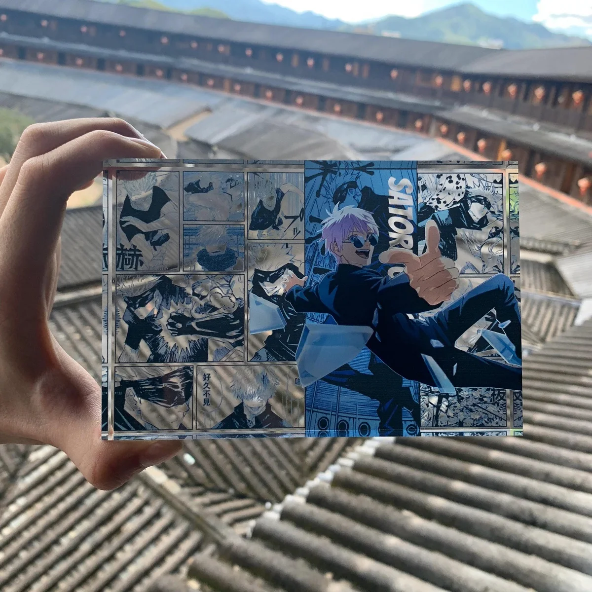 Аниме юютсу Kaisen Satoru Gojo Geto Suguru Fushiguro Megumi Okkotsu Yuta Косплей акриловый кирпичный