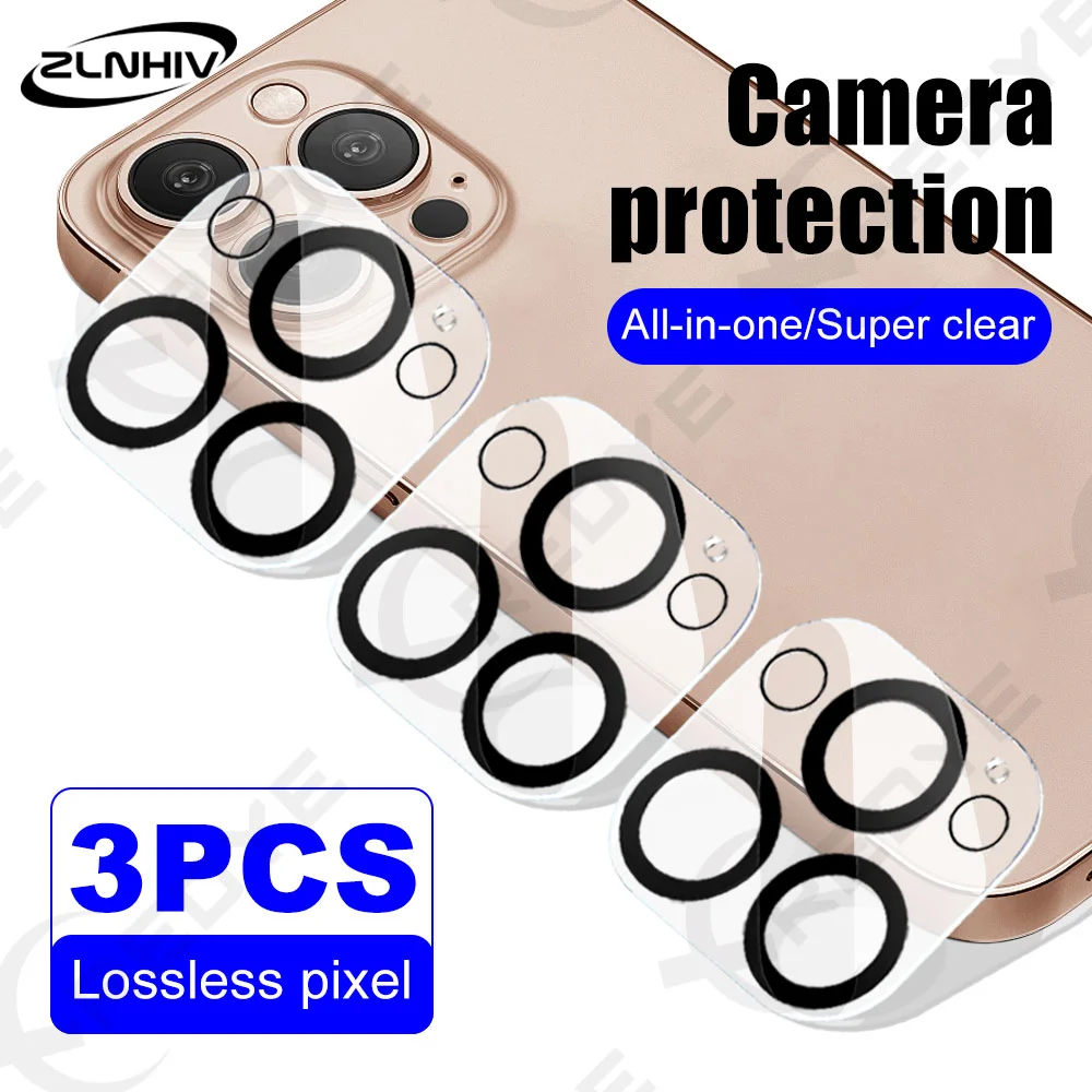 3 шт. защитная пленка из закаленного стекла с полным покрытием для объектива