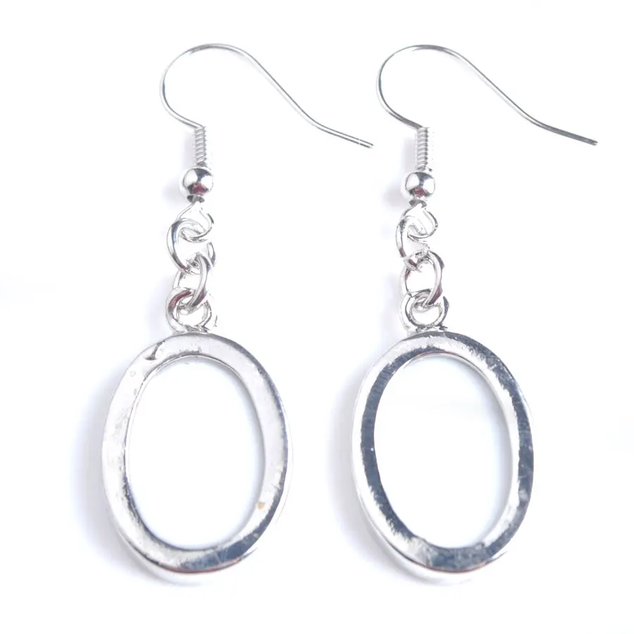 Женские серьги-подвески в виде яиц 1 пара