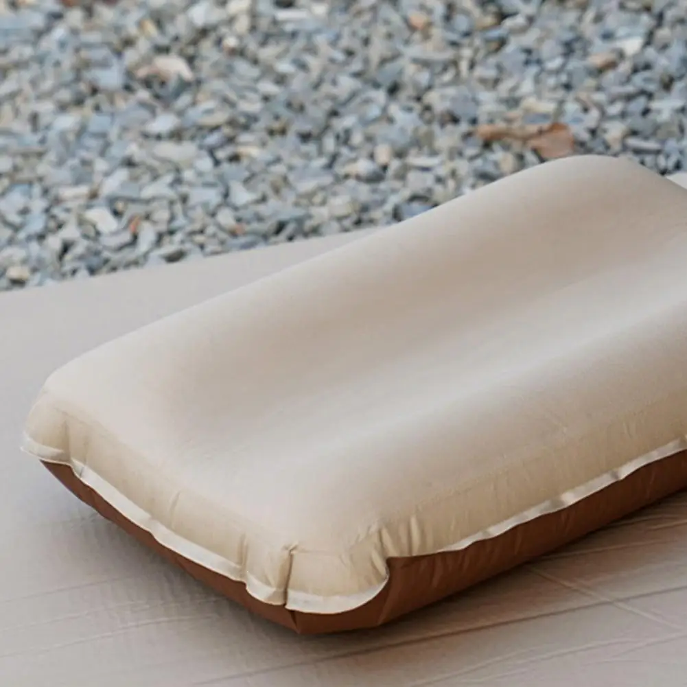 

Camping Mat Comfortable Reliable Inflatable Pillow Automatic Quick Inflation Camping Pillow