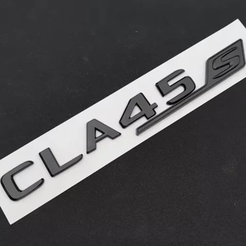 3D ABS Chrome для Mercedes CLA 45 S AMG C117 C118 CLA45S TURBO, значок багажника автомобиля, эмблема, логотип, наклейка, буквы, автоаксессуары