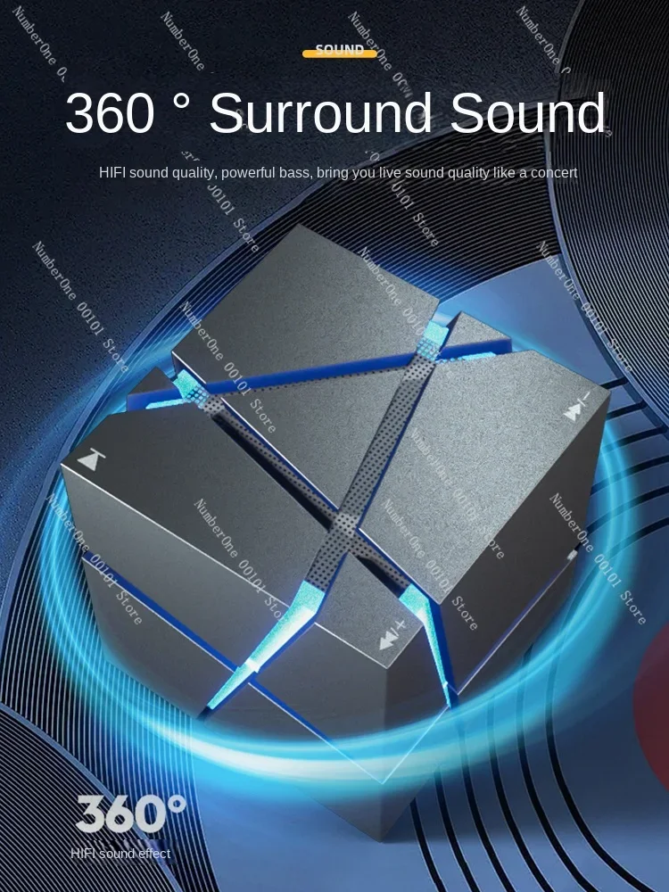 Bluetooth-Колонка Кубик Рубика мини-колонка