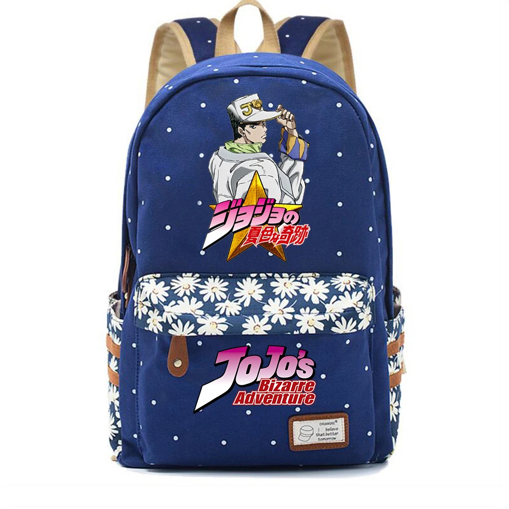 

Anime JoJo's Bizarre Adventure Schoolbag Teenger Packsack Casual Backpack Mochila Unisex Student High Quality Travel Laptop Bag