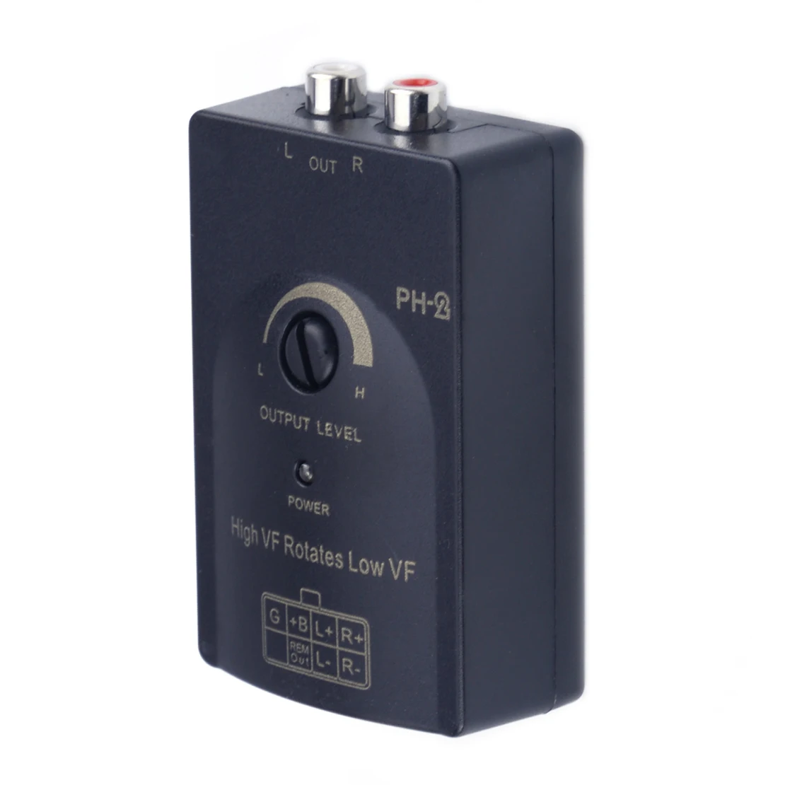 

DWCX профессиональный автомобильный аудио RCA кабель для колонок от высокого до низкого уровня с суммированием линии вывода конвертер и адаптер для проводки 0-2 в