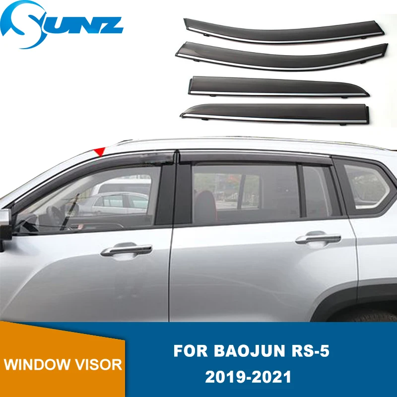 

Side Window Visors For Baojun RS-5 2019 2020 2021 Car Door Window Visor Wind Rain Sun Smoke Guard Deflector
