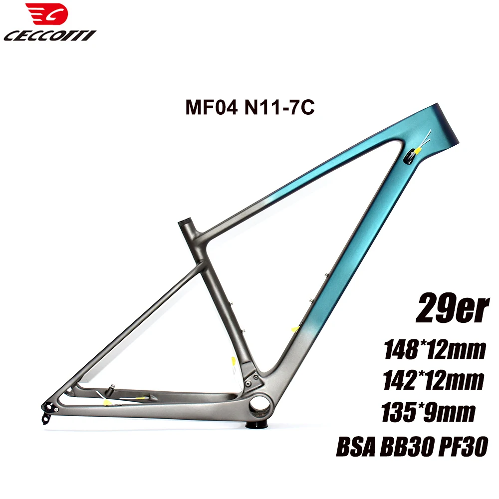 

29er MTB рама полностью карбоновая рама для горного велосипеда Заводская цена высокое качество MTB 29