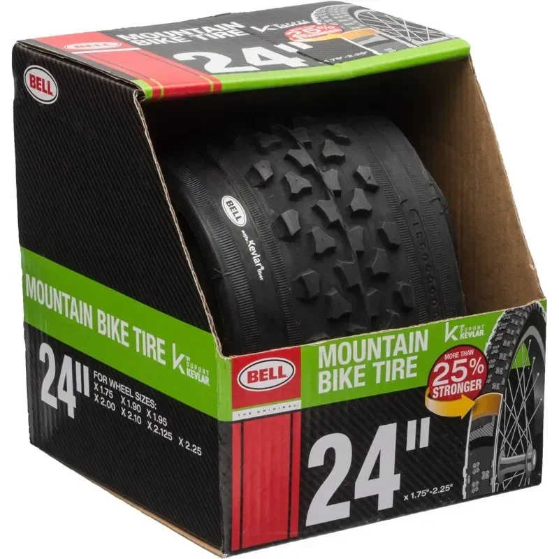 

Luxurious 24 Inch Kevlar Black Mountain Bike Tire - Durable, High Performance, Easy to Install