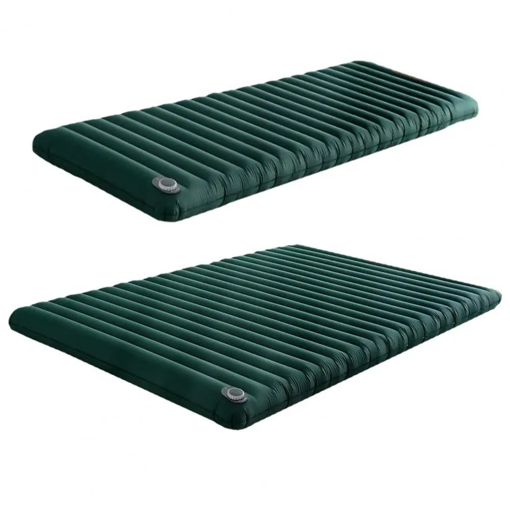 

Green 1 Set Great Heavy Duty Camping Mat Comfortable Camping Mat One-click Inflation Hiking Supplies