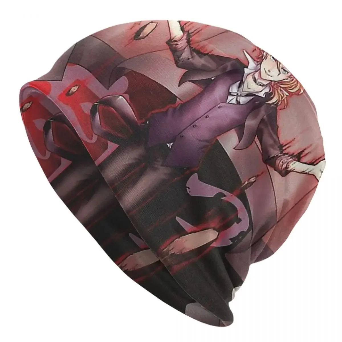 Шапка-бини Мужская/женская из тонкой ткани на осень/весну