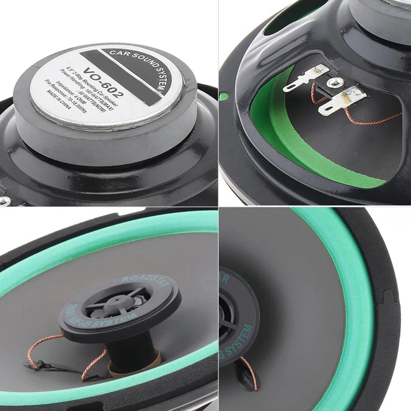1 шт. автомобильный коаксиальный динамик 6 5 дюйма 160 Вт