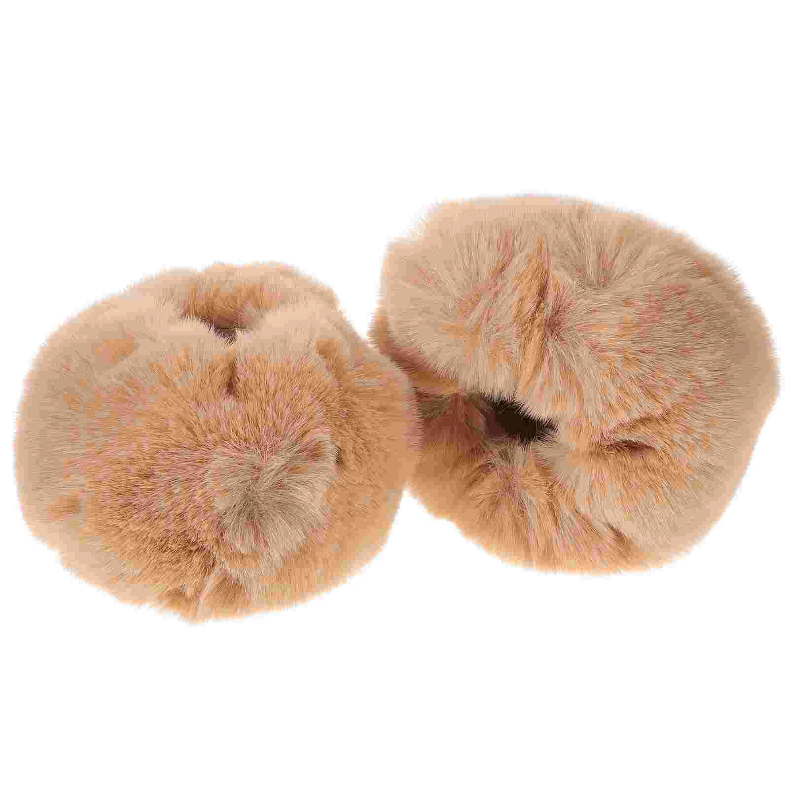 

Fur Sleeve Winter Accessories Arm Warmers Armband Women's Gloves Acrylic Ladies