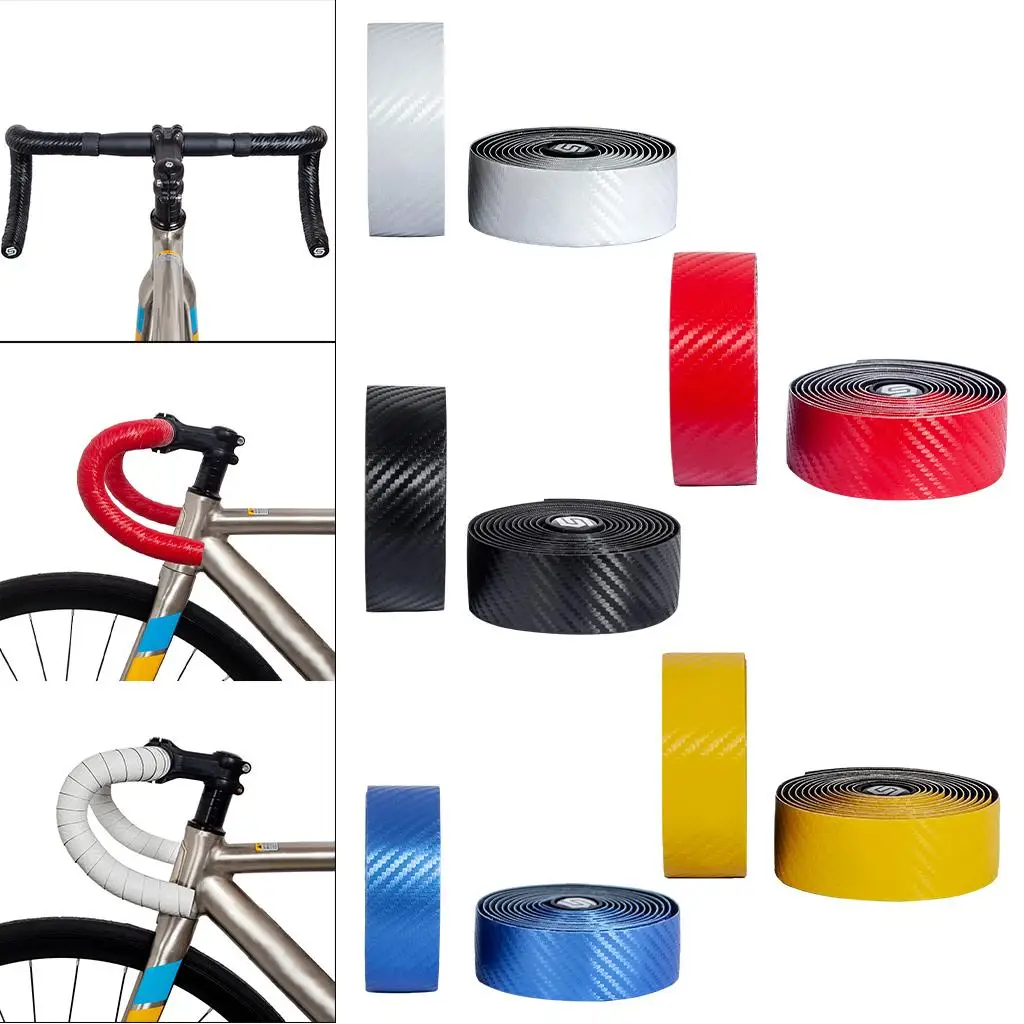 2X Мягкие ленты на руль велосипеда Нескользящие удобные Захваты ремень для