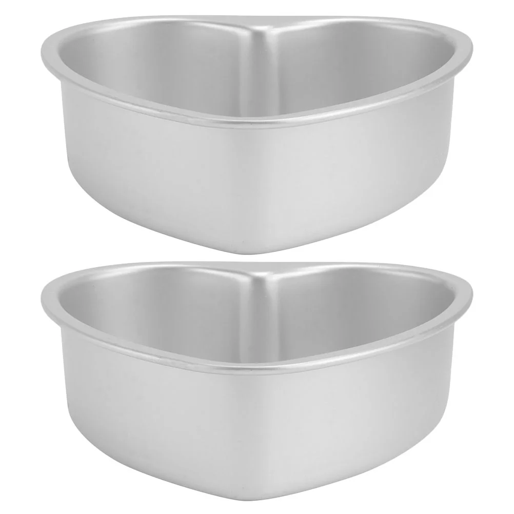 2 шт. формы для выпечки в форме сердца форма мини-сковорода бройлер из