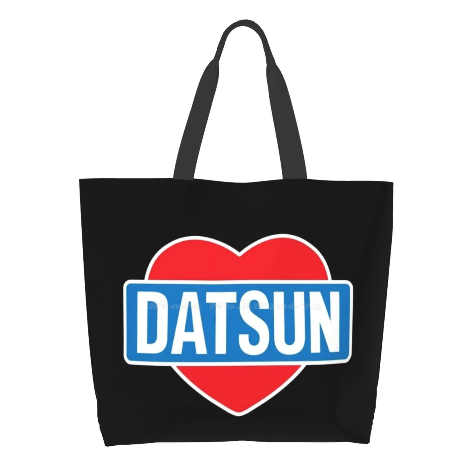 

Datsun Love High Quality Large Size Tote Bag Datsun Car Wagon Motor Emblem 1200 Sunny 510 610 240Z Skyline 0 210 720