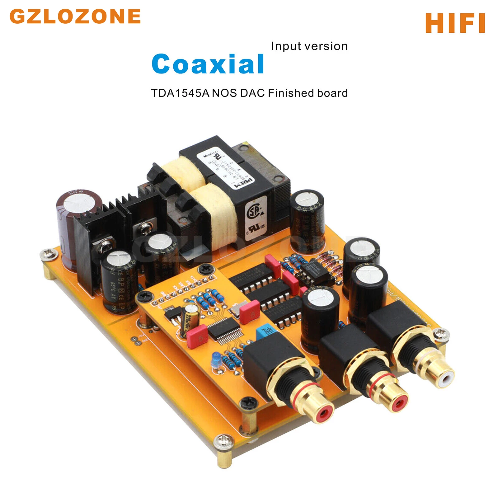 

HIFI Classic TDA-1545A NOS DAC Плата декодера поддержка IIS COAX или USB ввода