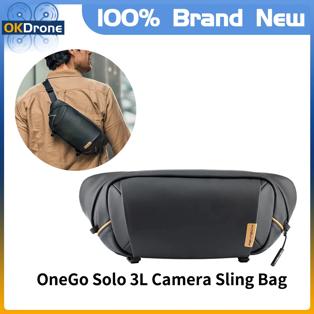 

PGYTECH OneGo Solo Camera Sling Bag Crossbody Waist 3L Small Outdoor Shouder Photography Lens Travel Bag Backpack for Men Women