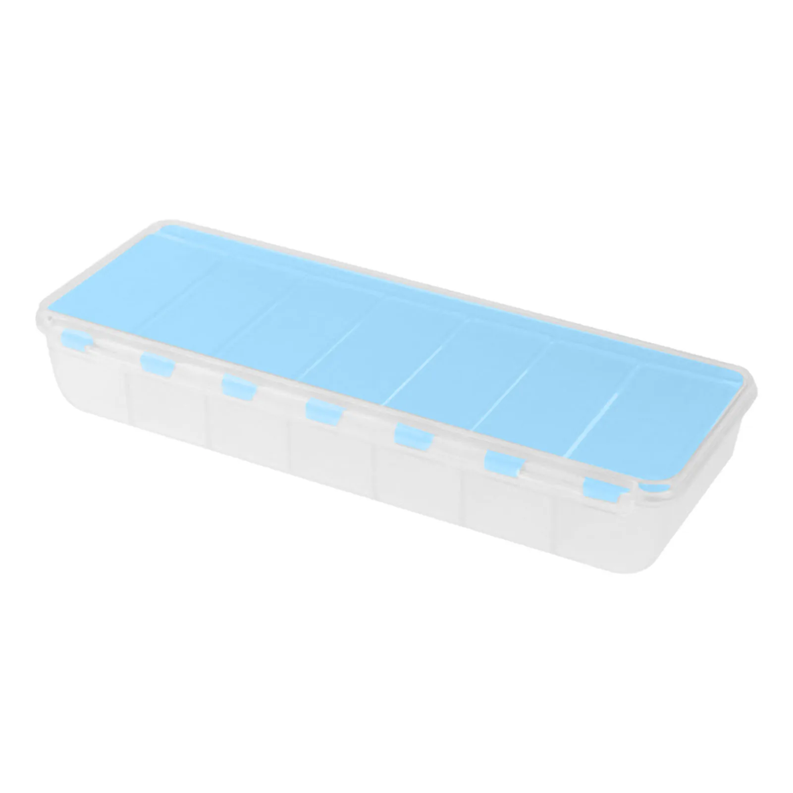 

Weekly Pill Organizer Dose 7-Day Am/Pm Pill Organizer Vitamin And Medicine Box With Large Compartments To Hold Fish Oil And