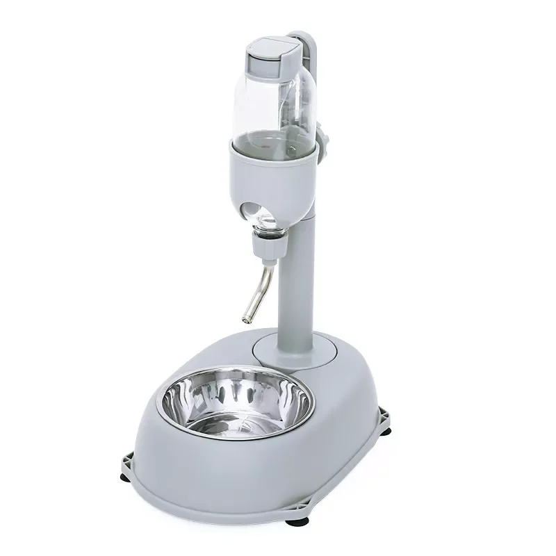 

Автоматическая бутылка для воды для домашних животных объемом 500 мл, чаши из нержавеющей стали для кошек и собак, товары для домашних животн...