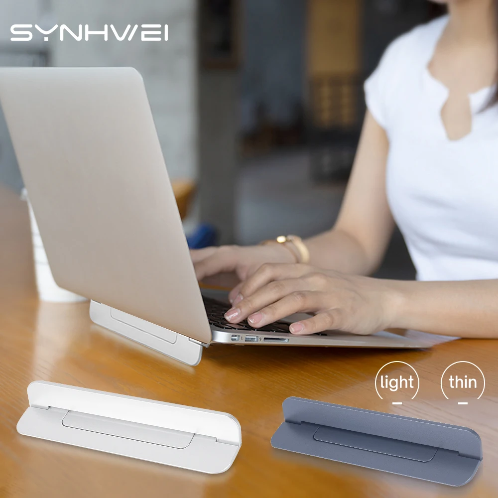 

Регулируемая подставка для ноутбука Macbook Air Pro, складной портативный держатель для ноутбука 11/13/17 дюймов, кронштейн для поддержки ноутбука