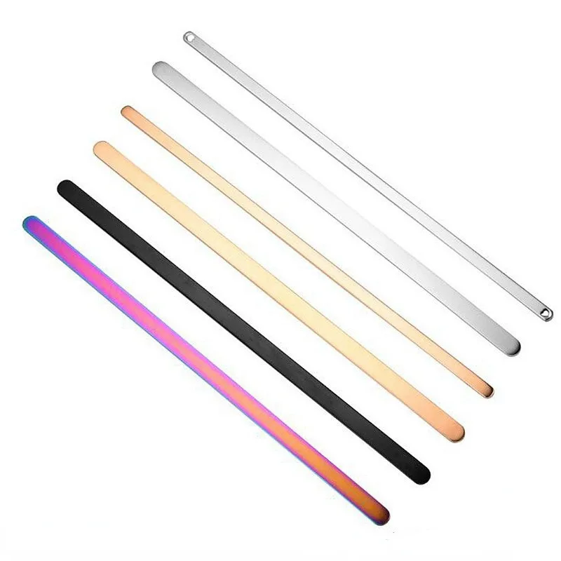 4/6/8mm 10pcs/lot Stainless Steel Bangle Plain Rod Bracelet Straight Bar Diy Cuff Engraving Bracelet Making Accessories