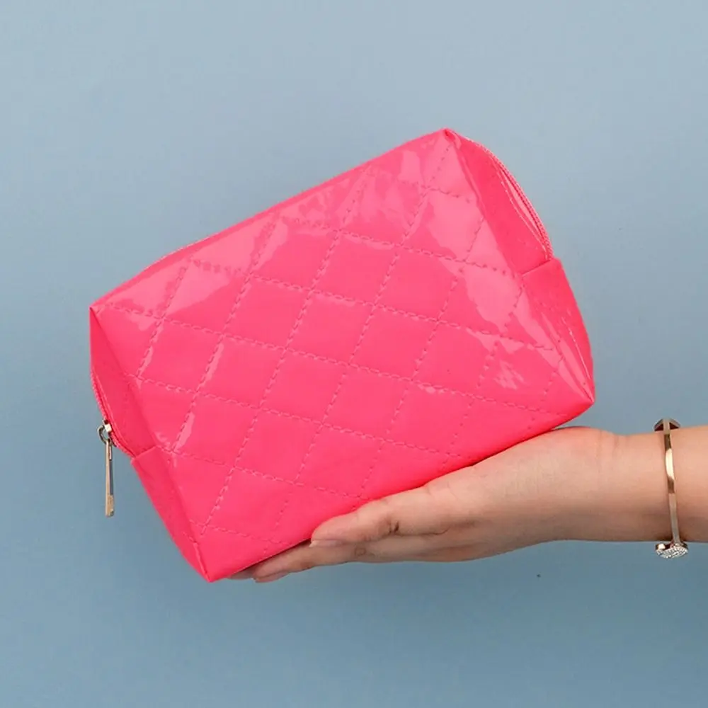 

Дорожная моющаяся сумка, новая сумка из искусственной кожи, водонепроницаемая Корейская Сумка Для Хранения Туалетных принадлежностей, сумка на молнии для макияжа, женская косметичка