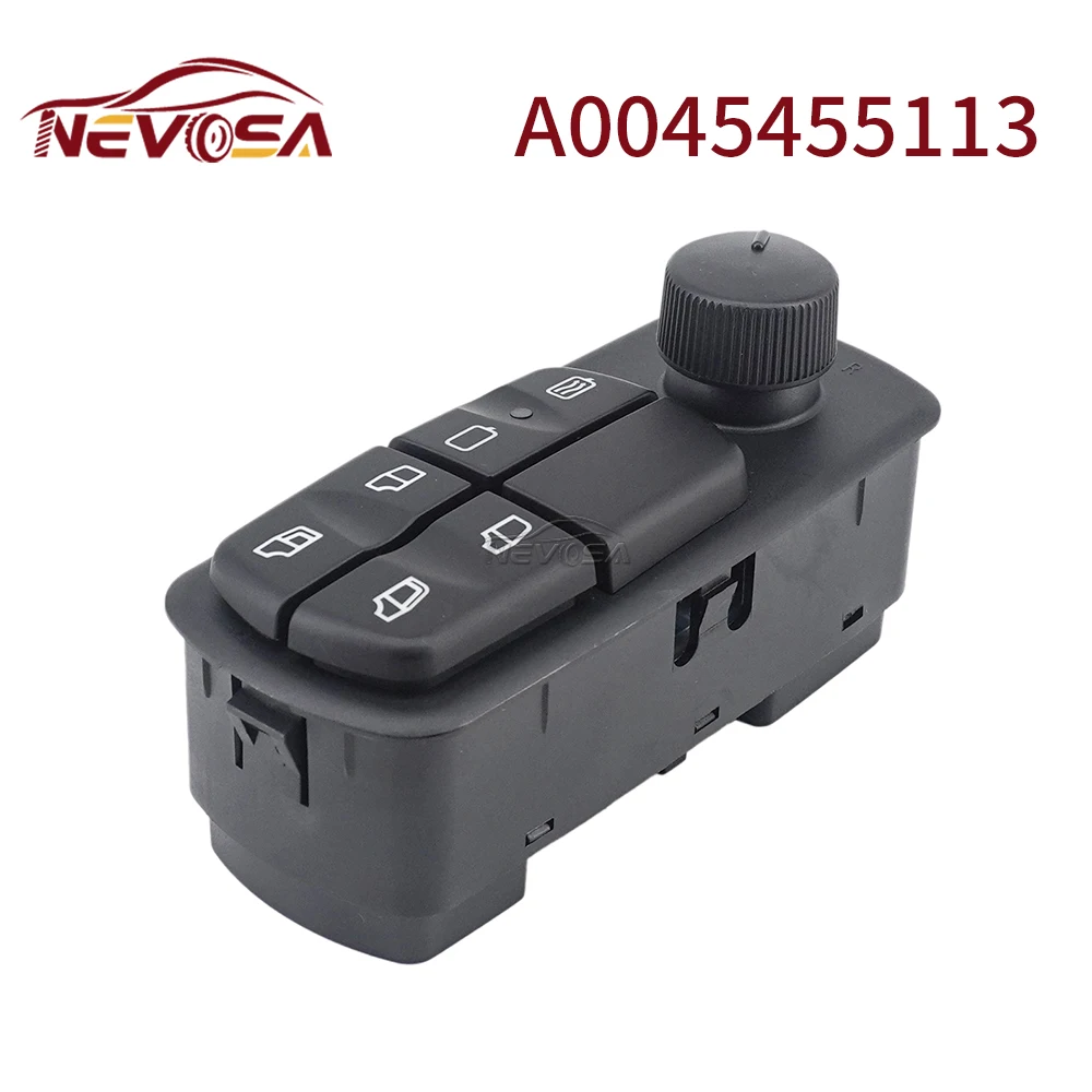 

For Mercedes Benz ATEGO 3 Truck 0045455113 A0045455113 Car Accessories Electric Power Window Switch Console Button 17Pins