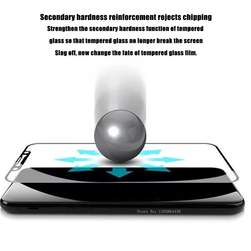 4 шт. закаленное стекло высокой четкости с защитой от синего света для VIVO IQOO 7 9 10 11