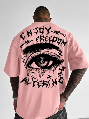 Мужская футболка ENJOY FREEDOM из полиэстера