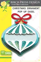 christmas ornament pop up easel paper cards photo album decoration scrapbook embossing template knife mould blade punch handmade