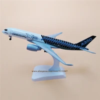 20cm alloy metal prototype air airbus a350 350 airlines airplane model plane model diecast aircraft w wheels holder kids gifts