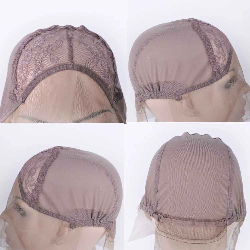 

Lace Front Wig Cap For Wig Making Weave Elastic Hair Net Mesh Straps AdjustableLace Cap Making Wigs Accessory & Tools