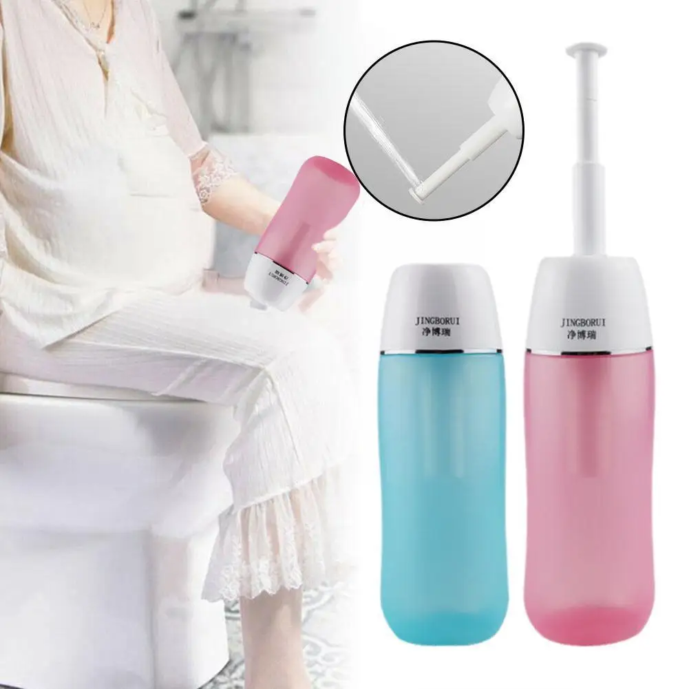 

Portable Bidet - Travel Handheld Bidet Bottle with Retractable Spray Nozzle for Hygiene Cleansing Personal Care 350ml S2L1